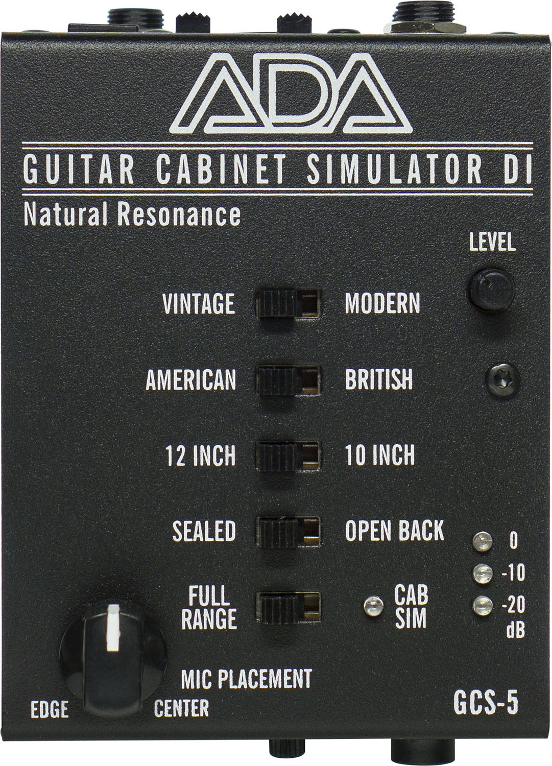 ADA GCS-3 ギターキャビネットシミュレータ DIボックスパワーアンプ