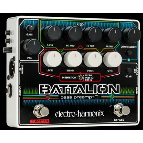 electro-harmonix-Bass Preamp & DIBattalion