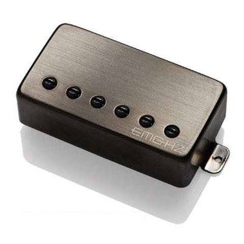 EMG-ハムバッカーピックアップH2A Brushed Black Chrome Bridge