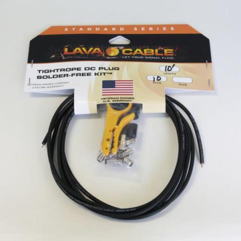 Lava Cable-ソルダーレスDCケーブルキット
Tightrope DC Plug Solder-Free Kit
