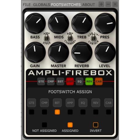 Atomic-モデリングストンプボックス
Ampli-Firebox