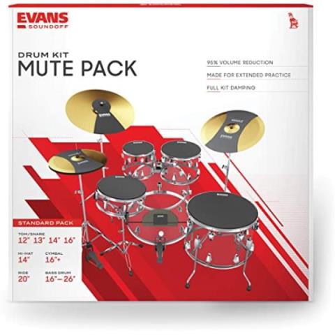 EVANS-シュートパッドSOSETSTD SoundOff Box Set-Standard