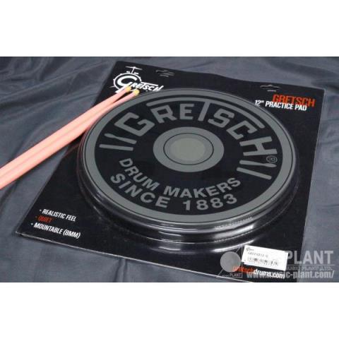 Round Badge Practice Pad 12" GREPAD12G (Grey)サムネイル