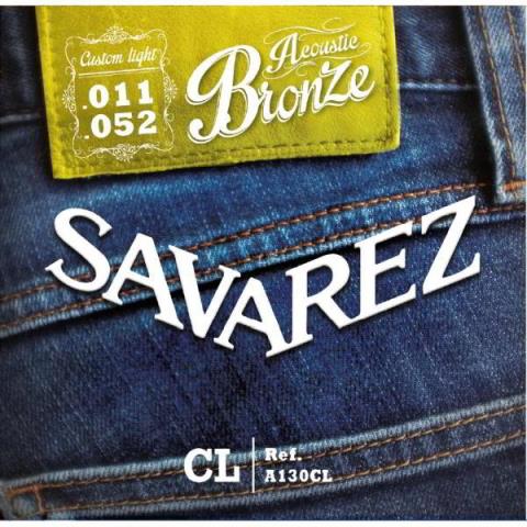SAVAREZ-アコースティックギター用ブロンズ弦A130CL