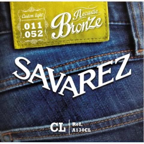 SAVAREZ-アコースティックギター用ブロンズ弦A130CL