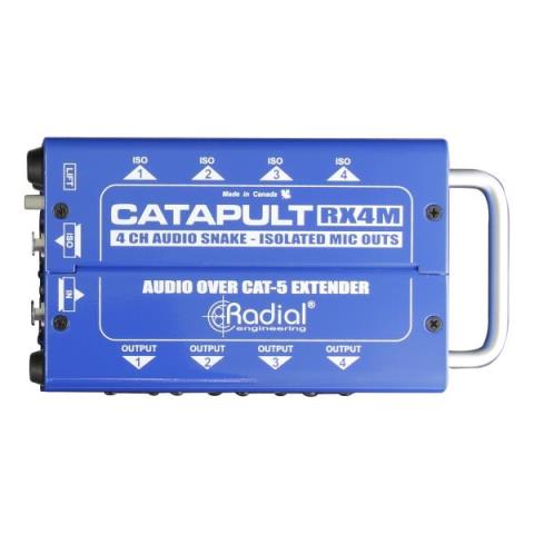 Radial Engineering-4チャンネル・オーディオスネーク
Catapult RX4M