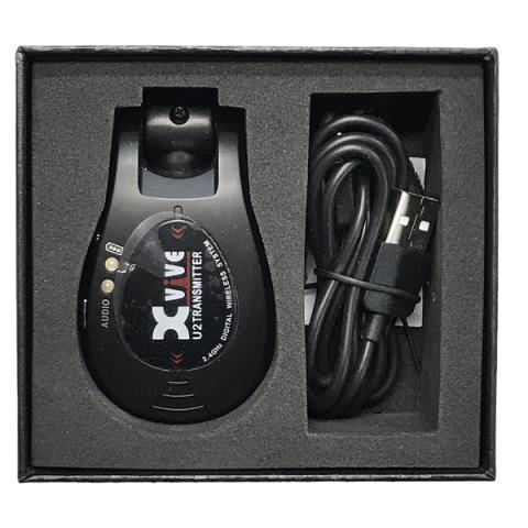 Xvive-ワイアレス・トランスミッターXV-U2T/BK U2 Wireless Guitar System Transmitter