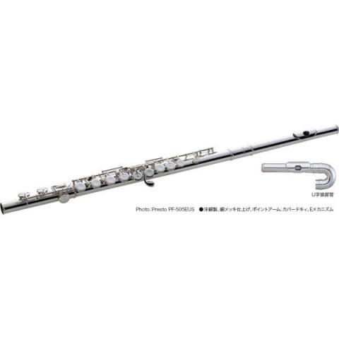 Pearl FLUTE-Cフルート
PF-505EU U字頭部管・カバードキィ・Eメカニズム付