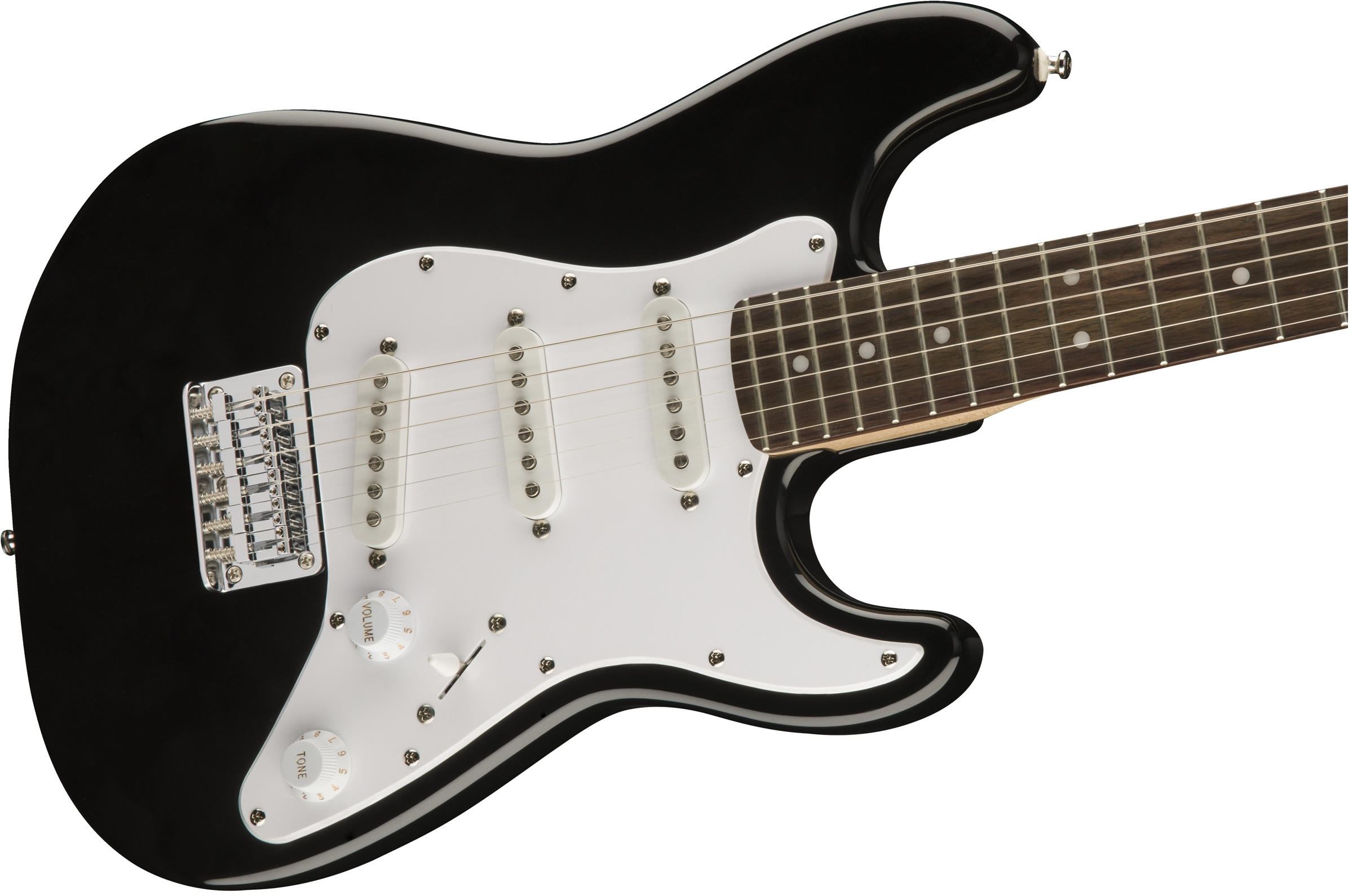 Mini Stratocaster Laurel Fingerboard Black追加画像