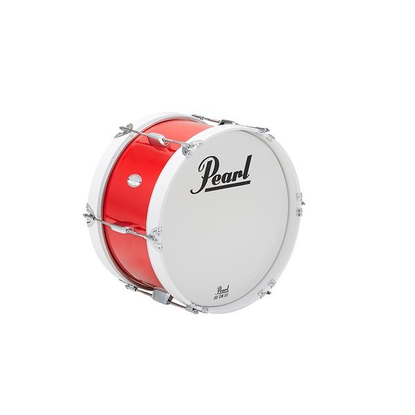 Pearl Percussion-マーチングバスドラムMJ-216B #94 Candy Apple Bass Drum 16"