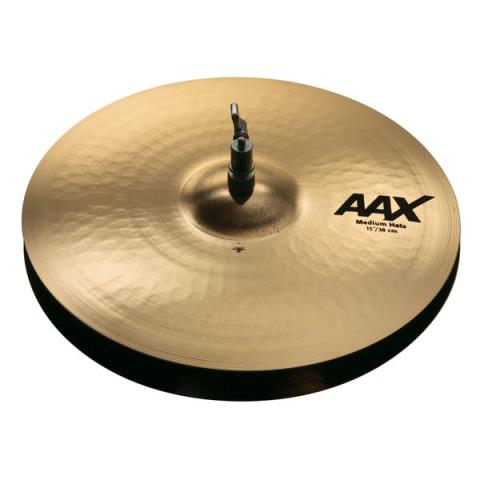 Sabian-ハイハットAAX-15THH-B 15" Medium Hat Top Brilliant Finish