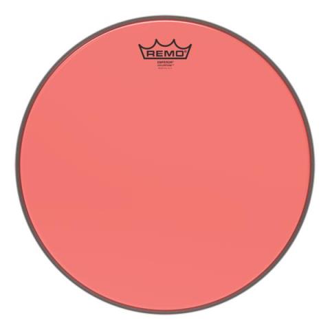 REMO-ドラムヘッドC-16TE RD Clear Emperor 16" Red