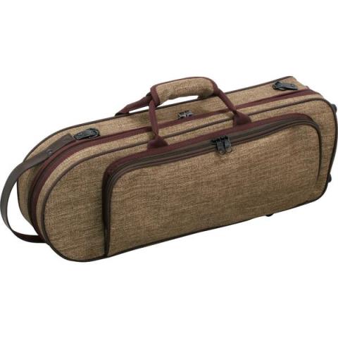 KIKUTANI-トランペット、コルネット、ロータリートランペット用ツイードケースTR-Tweed BRO Trumpet Case