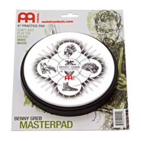 MEINL-ドラムパッドMPP-6-BG Benny Greb Masterpad