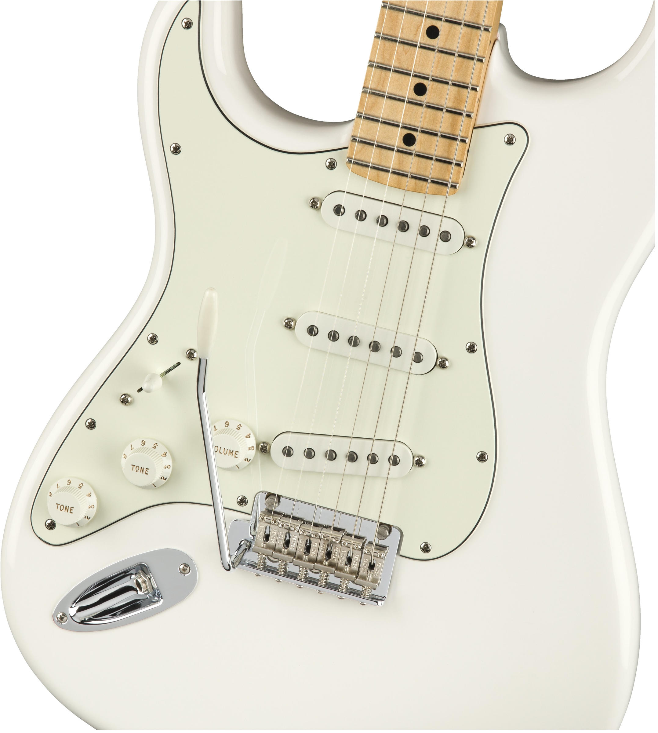 Player Stratocaster Left-Handed Polar White (Maple Fingerboard)追加画像
