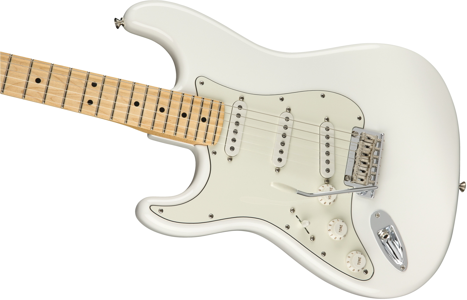 Player Stratocaster Left-Handed Polar White (Maple Fingerboard)追加画像