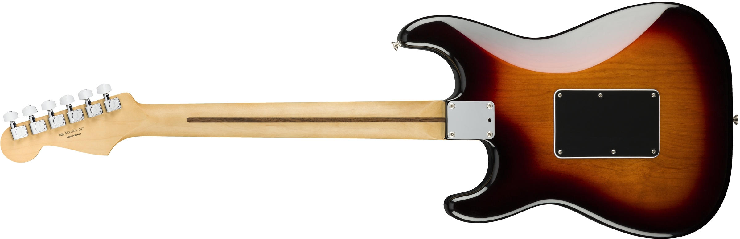 Player Stratocaster Floyd Rose HSS 3-Color Sunburst (Pau Ferro Fingerboard)背面画像