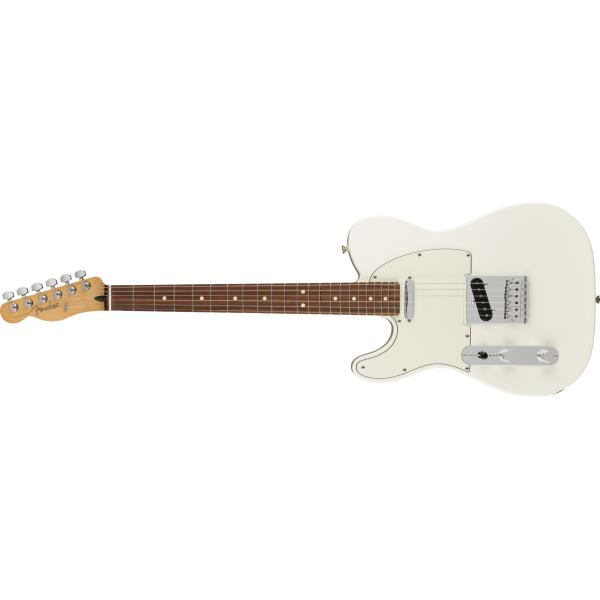 Fender-テレキャスターPlayer Telecaster Left-Handed Polar White (Pau Ferro Fingerboard)