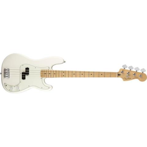 Fender-プレシジョンベースPlayer Precision Bass Polar White (Maple Fingerboard)