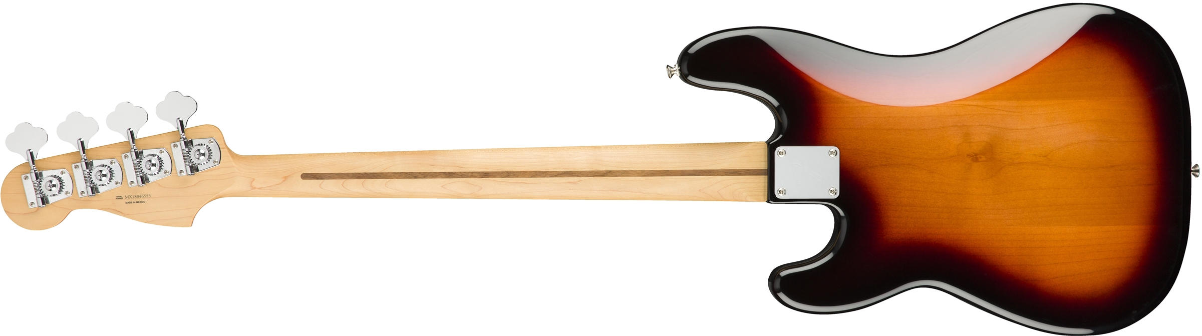 Player Precision Bass 3-Color Sunburst (Pau Ferro Fingerboard)背面画像