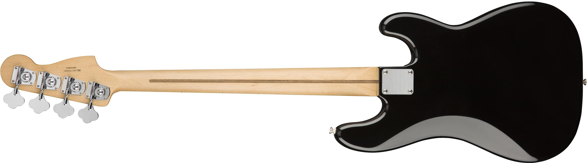 Player Precision Bass Left-Handed Black (Maple Fingerboard)背面画像