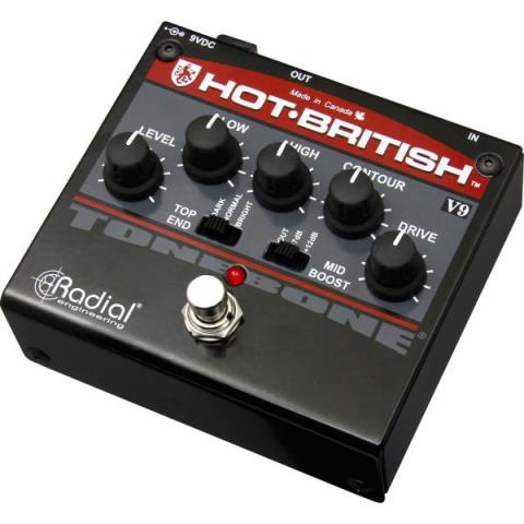 Radial Engineering-ディストーションHOT-BRITISH V9