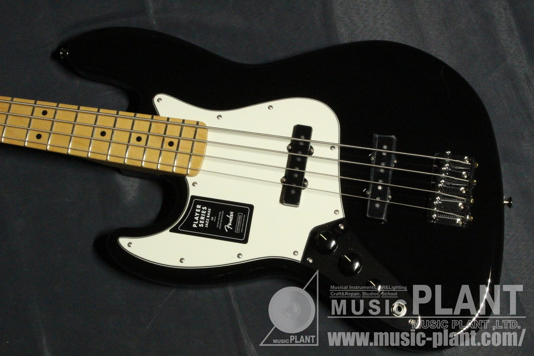 Player Jazz Bass Left-Handed Black (Maple Fingerboard)追加画像