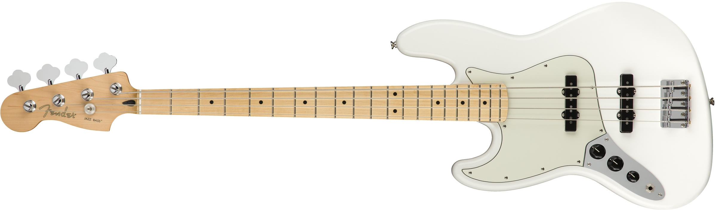 Fender Playerシリーズ ジャズベースPlayer Jazz Bass Left-Handed Polar White (Maple