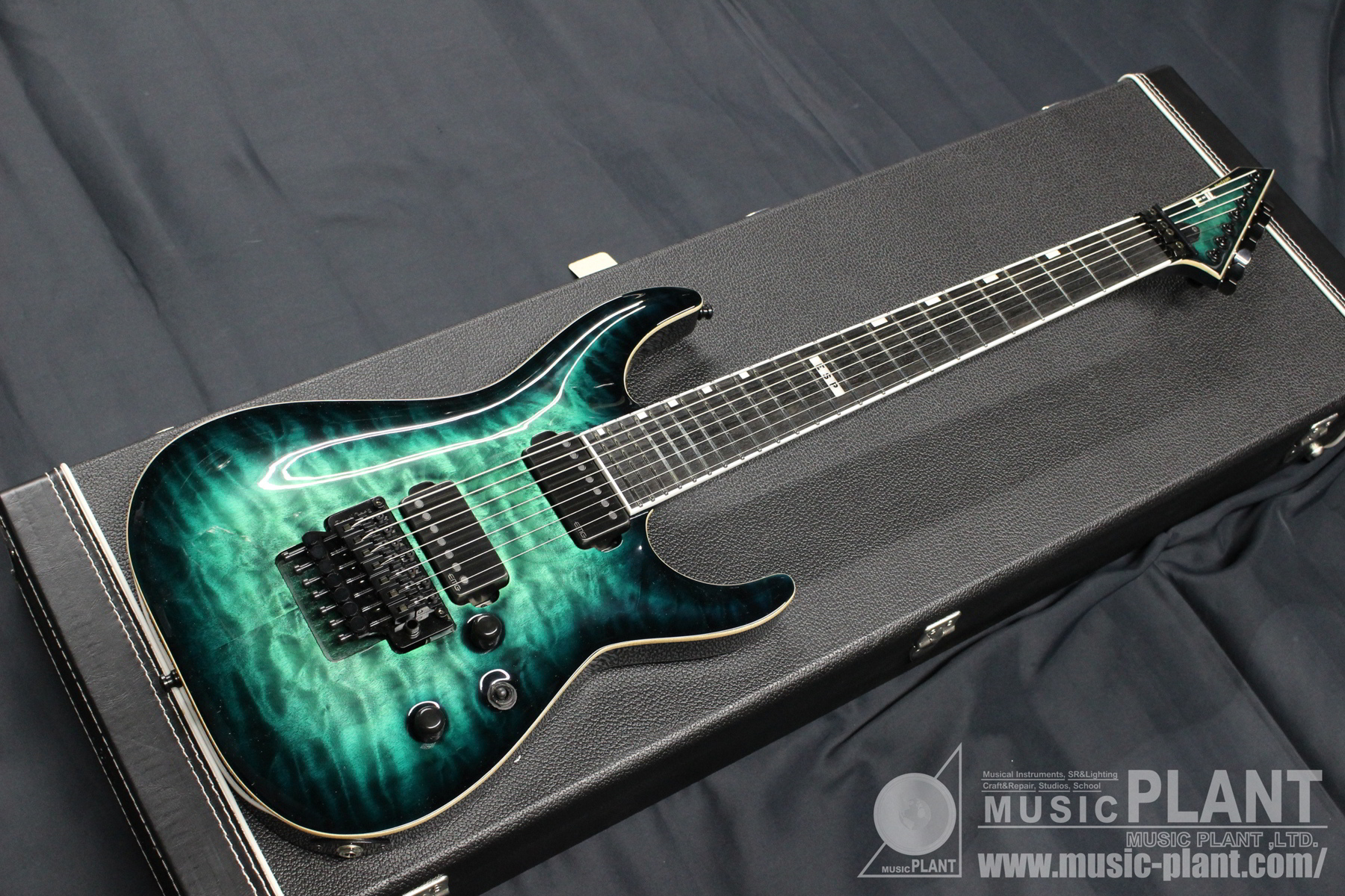 E Ii Horizonシリーズ エレキギターhorizon Fr 7 Qm Black Turquoise Burst新品在庫状況をご確認ください Music Plant Webshop