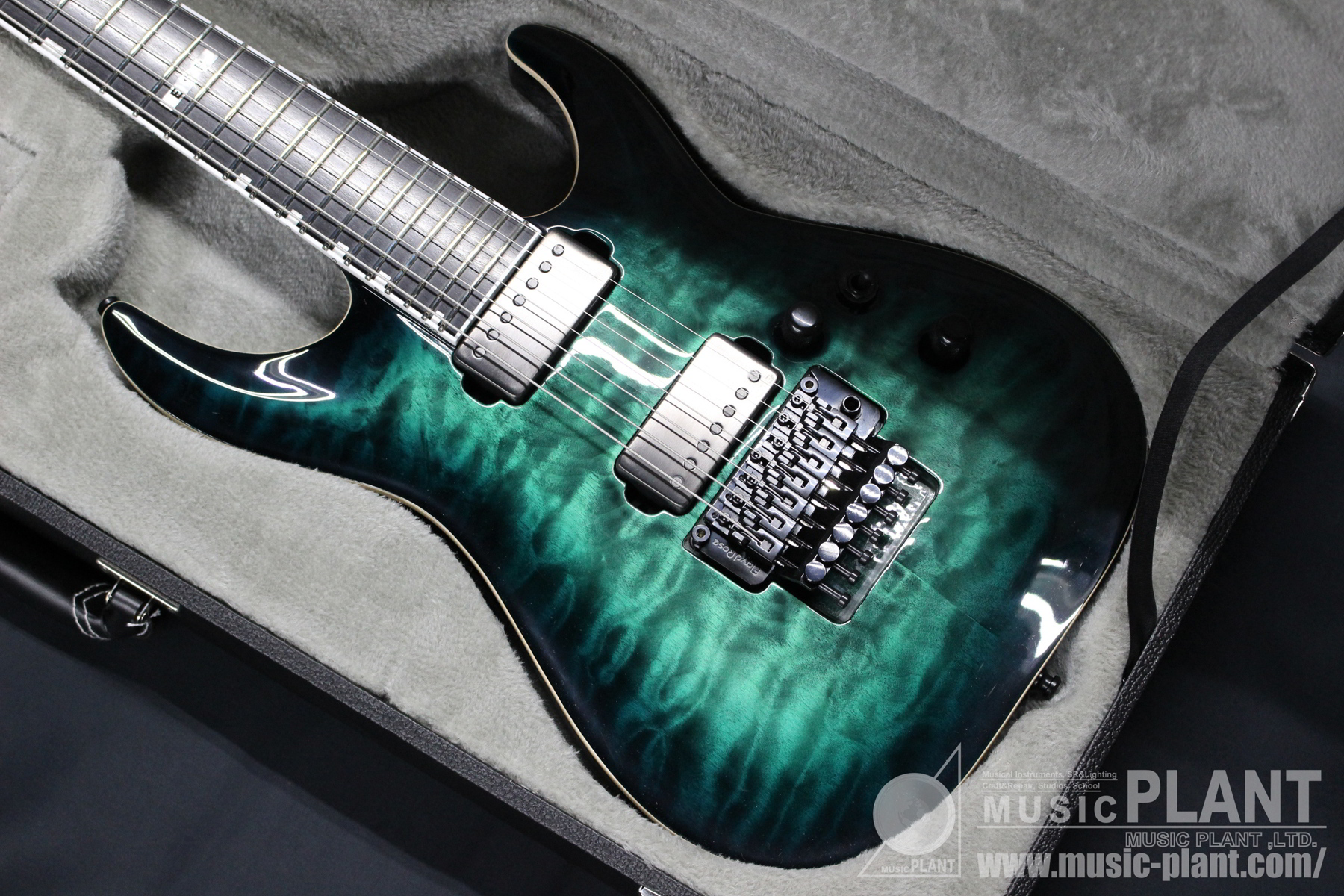 HORIZON FR-7 QM Black Turquoise Burst追加画像 HORIZON FR-7 QM Black Turquoise Burst追加画像