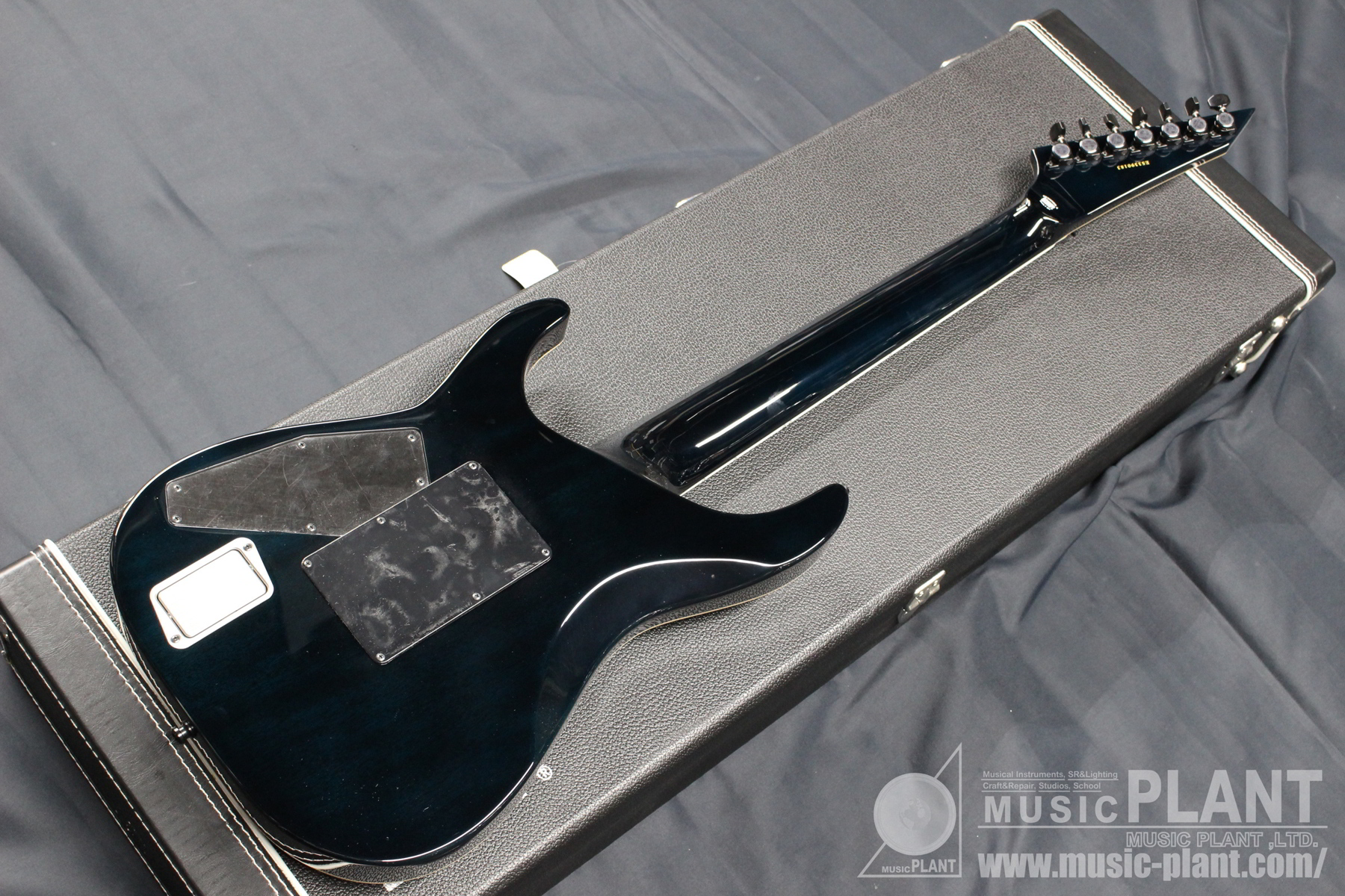HORIZON FR-7 QM Black Turquoise Burst背面画像 HORIZON FR-7 QM Black Turquoise Burst背面画像