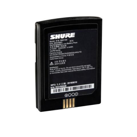 SHURE-ADX1M用リチウムイオン充電池SB910M