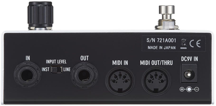 PA-1QA PROGRAMMABLE ANALOG 10 BAND EQ背面画像 PA-1QA PROGRAMMABLE ANALOG 10 BAND EQ背面画像