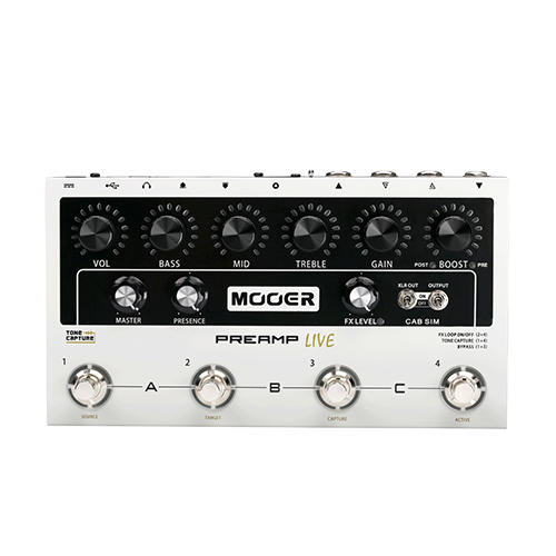 Preamp Liveパネル画像 Preamp Liveパネル画像