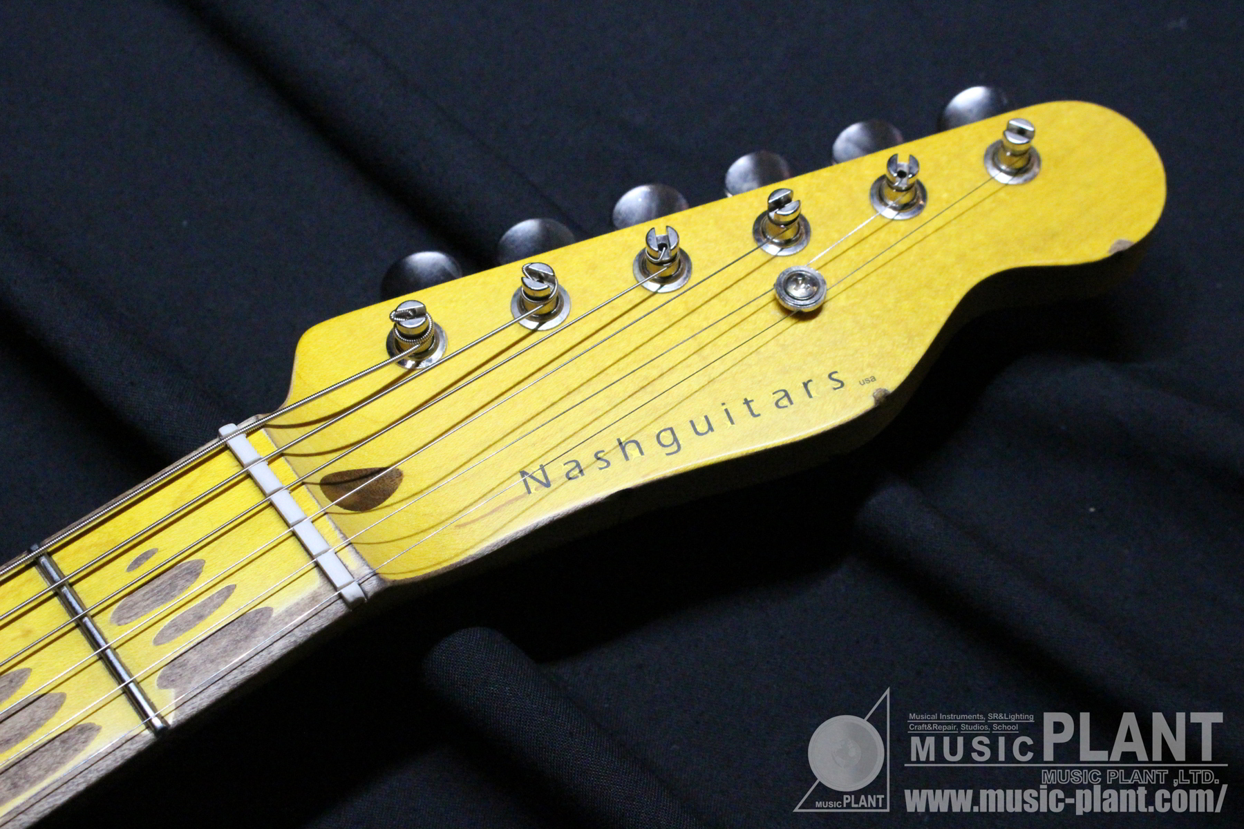 T-52 Butterscotch Blonde Light Agedヘッド画像 T-52 Butterscotch Blonde Light Agedヘッド画像