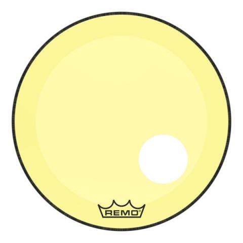 REMO-ドラムヘッドP3-322B-OH YE Bass Drum 22" Yellow