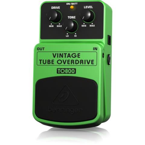 BEHRINGER-オーバードライブTO800 VINTAGE TUBE OVERDRIVE