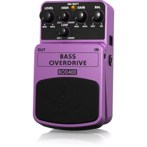 BEHRINGER-ベース用オーバードライブBOD400 BASS OVERDRIVE