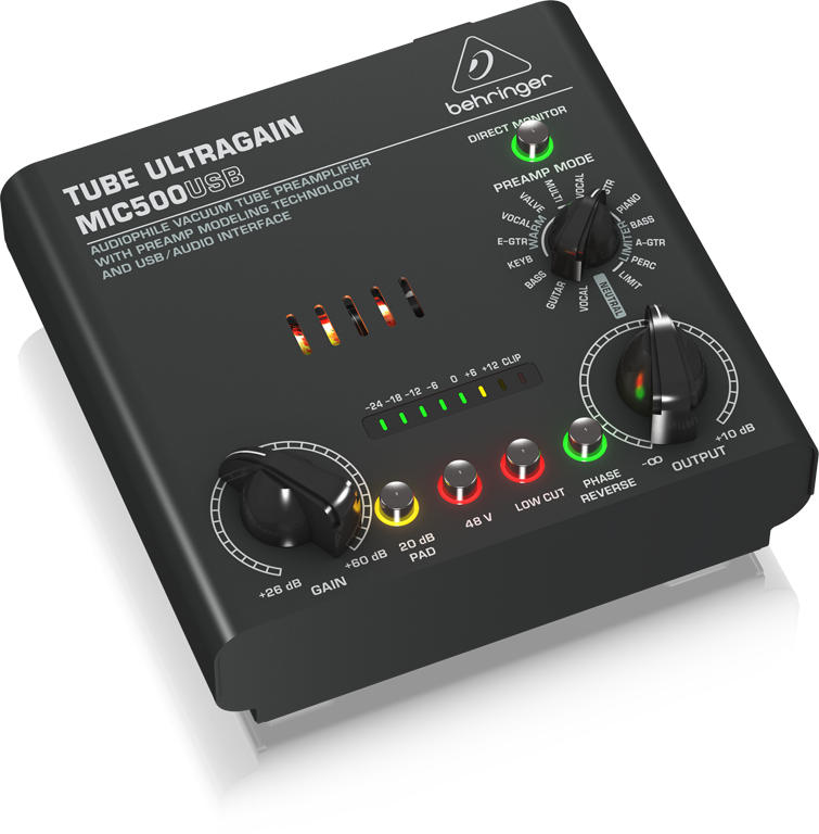MIC500USB TUBE ULTRAGAIN追加画像 MIC500USB TUBE ULTRAGAIN追加画像
