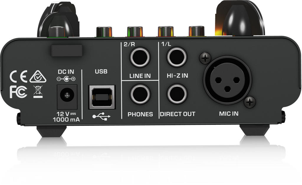 MIC500USB TUBE ULTRAGAIN背面画像 MIC500USB TUBE ULTRAGAIN背面画像