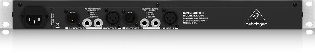 SX3040 V2 SONIC EXCITER背面画像 SX3040 V2 SONIC EXCITER背面画像