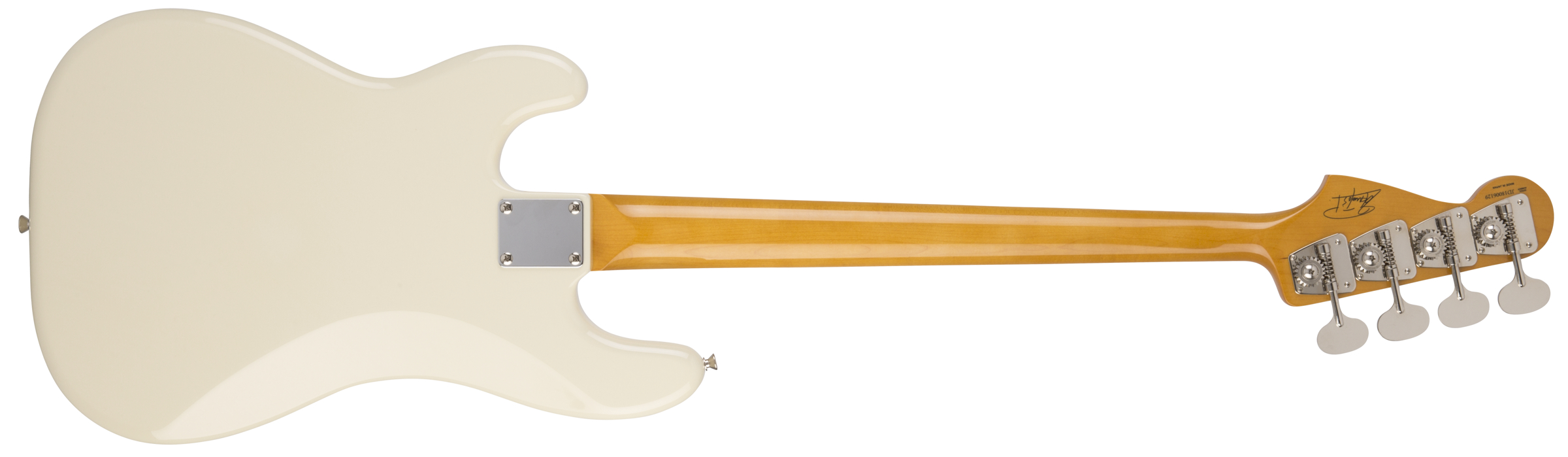 Hama Okamoto Precision Bass Olympic White背面画像 Hama Okamoto Precision Bass Olympic White背面画像