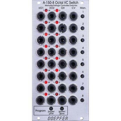 Doepfer-ゲートスイッチャーA-150-8 Octal Manual/Voltage Controlled Programmable Switches