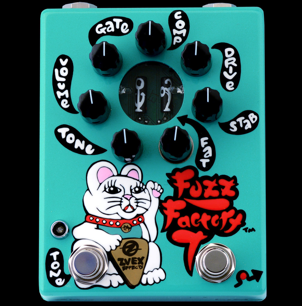 Z.VEX EFFECTS Hand-Paintedシリーズ ファズFuzz Factory 7新品生産完了品です。 | MUSIC