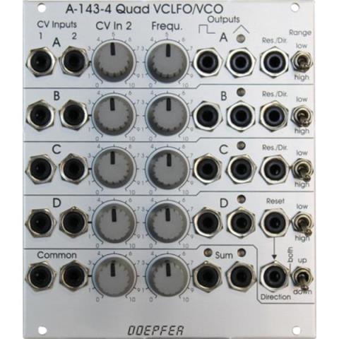 Doepfer-VCO/VCLFOA-143-4 Quad VCLFO/VCO