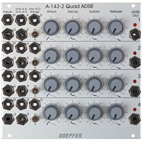 Doepfer-エンベローブジェネレーター
A-143-2 Quad ADSR