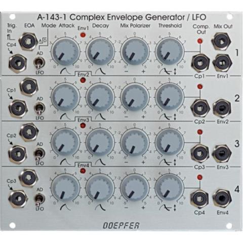 Doepfer-エンベローブジェネレーター
A-143-1 Complex Envelope Generator/LFO