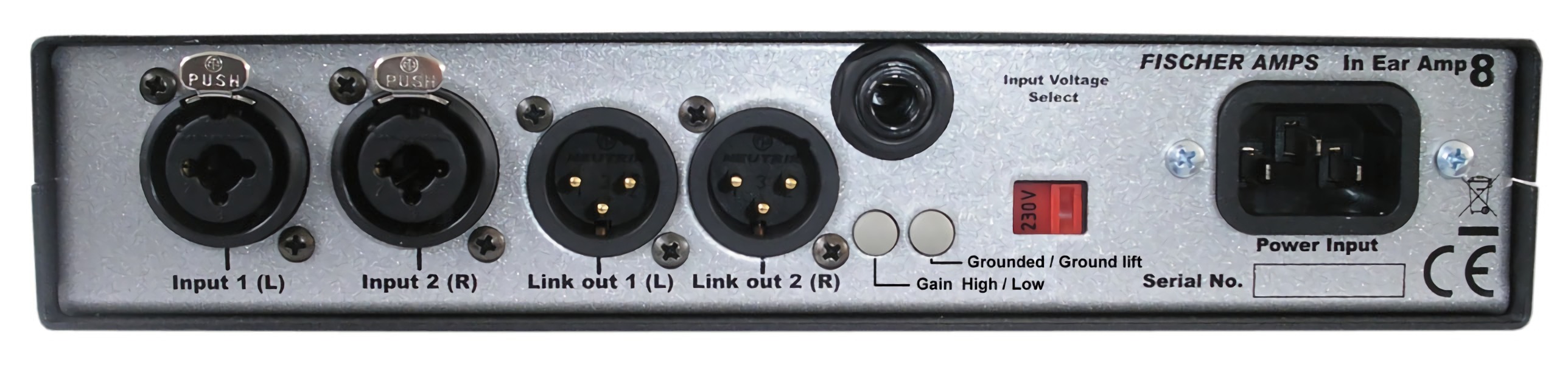 In Ear Amp 8背面画像 In Ear Amp 8背面画像