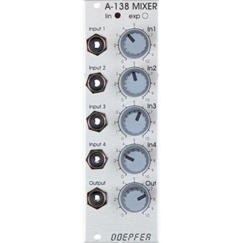 Doepfer-ミキサーモジュールA-138a MIXER lin Liner