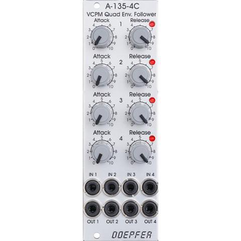 Doepfer-エンベローブフォロワーA-135-4C VCPM Quad Env. Follower